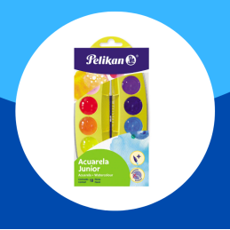 ACUARELAS JUNIOR PELIKAN 12PZ