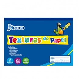 BLOCK DE ARTE NORMA TEXTURAS DE PAPEL