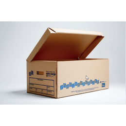 CAJA DE ARCHIVO OFICIO BEROKY 62X37X26CMS CORRUGADO