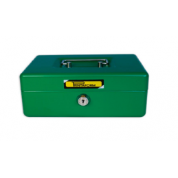 CAJA PARA DINERO COMPACTA DE METAL 20X15X8CMS PRINTAFORM