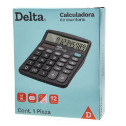 CALCULADORA DE ESCRITORIO DELTA 12DIGITOS