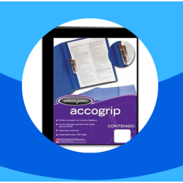 CARPETA T PRESSB CARTA NP WILSON JONES C/PALANCA DE PRESION NEGRO