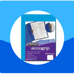 CARPETA T PRESSB OFICIO WLSON JONES NP C/PALANCA AZUL CLARO