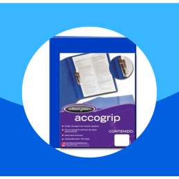 CARPETA T PRESSB OFICIO NP WLSON JONES C/PALANCA DE PRESION AZUL OBSCURO