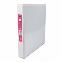 CARPETA VINIL PANORAMICA 361 CARTA BLANCA 1" ARILLO EN O 220HJ