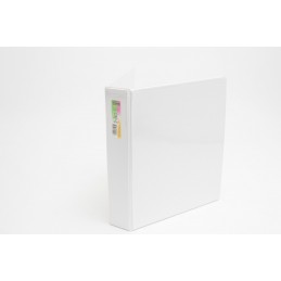 CARPETA VINIL CARTA KINERA 2.5" ARILLO EN (O) BLANCA