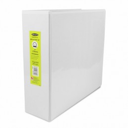 CARPETA DE VINIL PANORAMICA BLANCA 3" WILSON JONES ARILLO "O" CARTA 625 HOJAS