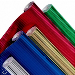 CARTONES MICROCORRUGADO 77X54CMS COLORES METALICOS