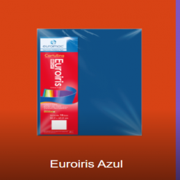 CARTULINA IRIS MATE 50X65CMS AZUL EUROMAC