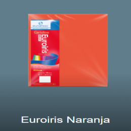 CARTULINA IRIS MATE 50X65CMS NARANJA