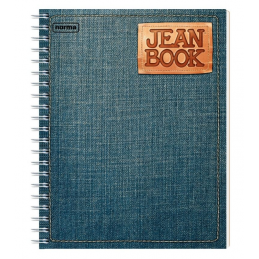 CUADERNO PROFESIONAL NORMA JEAN BOOK 100H CUADRO CHICO ESPIRAL