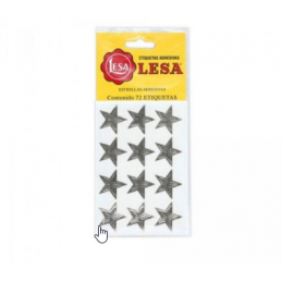 ETIQUETA No 22 ESTRELLA GRANDE LESA (700) COLORES