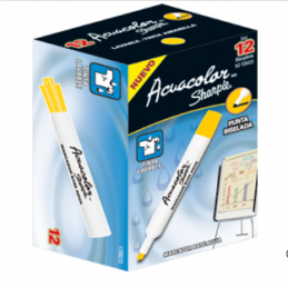 MARCADOR ACUACOLOR AMARILLO SHARPIE
