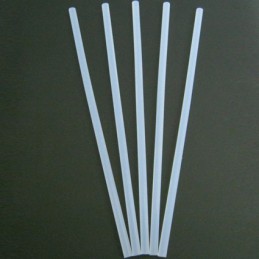 BARRA DE SILICON TRANSPARENTE DELGADO 7MMX25CMS