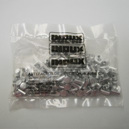 POSTES DE ALUMINIO INDUX 1/2" 12MM CON 100PZ