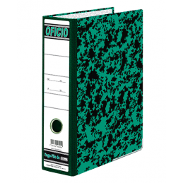 REGISTRADOR OFICIO S/INDICE VERDE JASPEADO PRINTAFORM