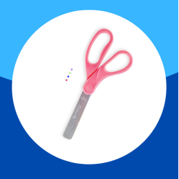 TIJERA 5" ZURDA PELIKAN ESCOLAR