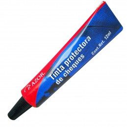 TINTA PARA CHEQUES AZOR 12ML NEGRA